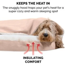 FurHaven Faux Sheepskin Snuggery Gel Top Cat & Dog Bed With Removable Cover 17 FurHaven Faux Sheepskin Snuggery Gel Top Cat & Dog Bed With Removable Cover -Dog Supplies 178805 PT6. AC SS1800 V1617149246