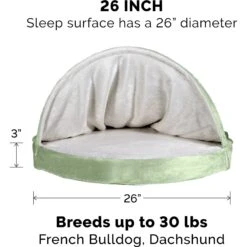 FurHaven Microvelvet Snuggery Gel Top Covered Cat & Dog Bed With Removable Cover 15 FurHaven Microvelvet Snuggery Gel Top Covered Cat & Dog Bed With Removable Cover -Dog Supplies 179003 PT4. AC SS1800 V1612507872