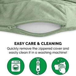 FurHaven Microvelvet Snuggery Gel Top Covered Cat & Dog Bed With Removable Cover 18 FurHaven Microvelvet Snuggery Gel Top Covered Cat & Dog Bed With Removable Cover -Dog Supplies 179003 PT7. AC SS1800 V1612503969