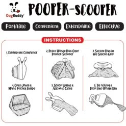 DogBuddy Dog Pooper Scooper -Dog Supplies 180257 PT6. AC SS1800 V1564586577