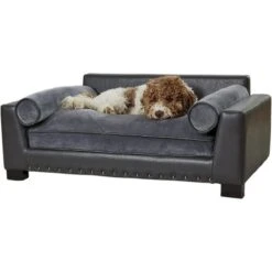 Enchanted Home Pet Skylar Sofa Dog Bed With Removable Cover, Large