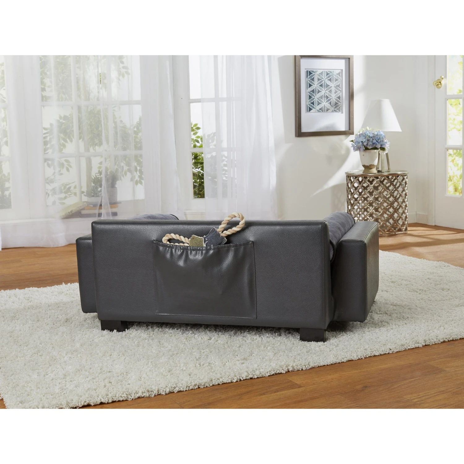 Enchanted Home Pet Skylar Sofa Dog Bed With Removable Cover, Large 6 Enchanted Home Pet Skylar Sofa Dog Bed With Removable Cover, Large - Image 4