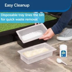 PetSafe Pet Loo Portable Dog Potty Pee Pod & Wee Sponge Disposal Kit, 7 Count -Dog Supplies 185266 PT2. AC SS1800 V1700155641