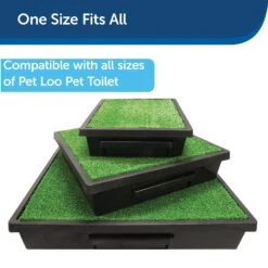 PetSafe Pet Loo Portable Dog Potty Pee Pod & Wee Sponge Disposal Kit, 7 Count -Dog Supplies 185266 PT3. AC SS1800 V1700155641