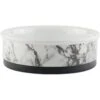 Bone Dry Non-Skid White Marble Ceramic Dog & Cat Bowl Set 2 Bone Dry Non-Skid White Marble Ceramic Dog & Cat Bowl Set -Dog Supplies 185447 MAIN. AC SS1800 V1567174403