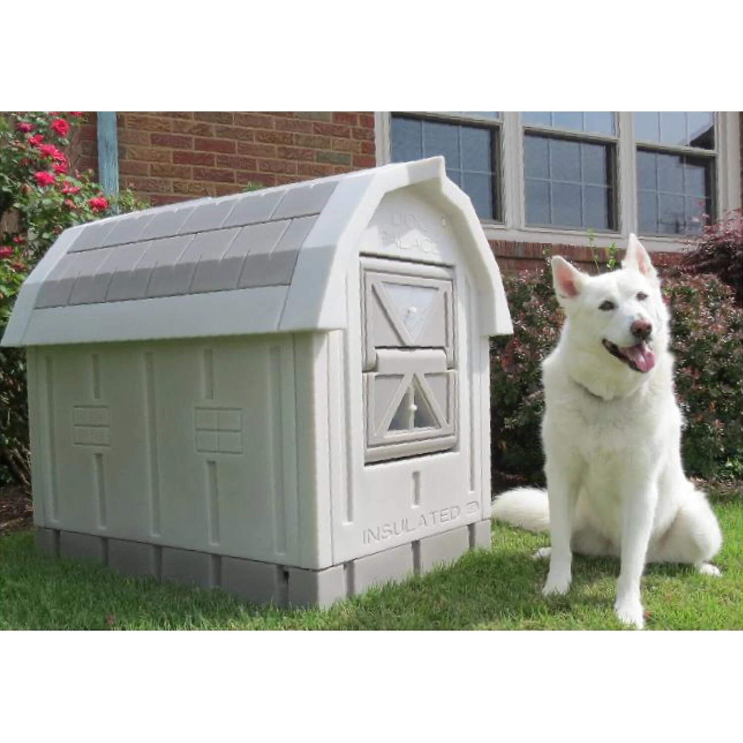 Dog Palace Dog House & Fleece Bed 3 Dog Palace Dog House & Fleece Bed