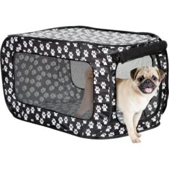 Etna Pop-Open Single Door Collapsible Soft-Sided Dog Crate -Dog Supplies 191448 PT3. AC SS1800 V1604006812