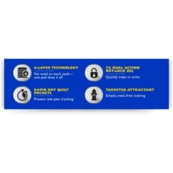 Four Paws Wee-Wee Super Absorbent Dog Pee Pads With Insta-Rise Border 12 Four Paws Wee-Wee Super Absorbent Dog Pee Pads With Insta-Rise Border -Dog Supplies 192218 PT1. AC SS1800 V1663018136