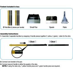 Wee-Wee All-in-One Rake, Spade & Pan Dog Waste Set -Dog Supplies 192224 PT4. AC SS1800 V1691782591