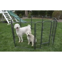 Iconic Pet Heavy Duty Wire Dog Playpen -Dog Supplies 192460 PT2. AC SS1800 V1566485860