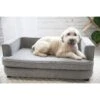La-Z-Boy Bartlett Furniture Sofa Dog Bed, Pewter -Dog Supplies 192834 MAIN. AC SS1800 V1591650359