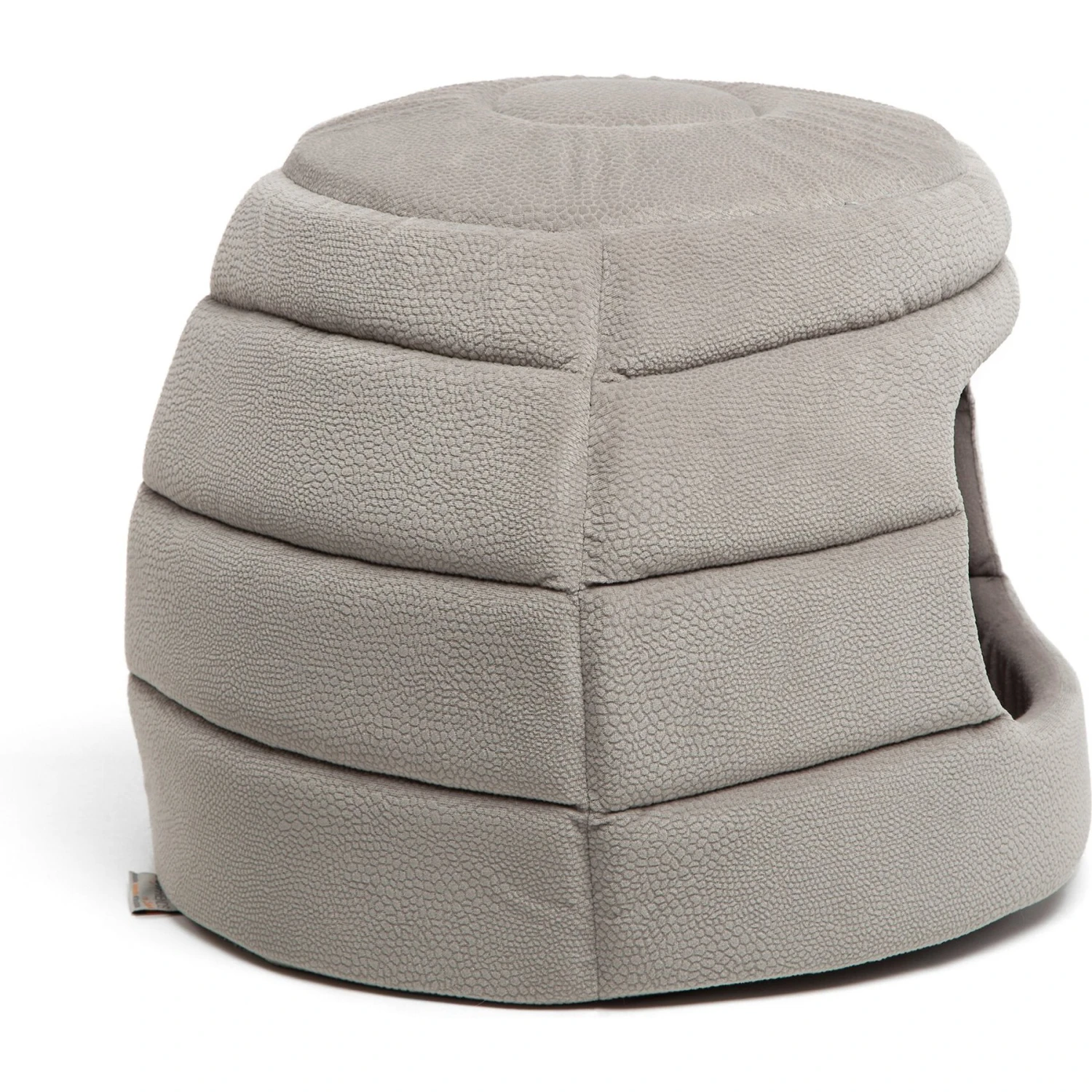 Best Friends By Sheri 2-in-1 Honeycomb Hut Covered/Bolster Cat & Dog Bed 5 Best Friends By Sheri 2-in-1 Honeycomb Hut Covered/Bolster Cat & Dog Bed - Image 3