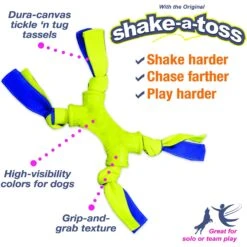 Nylabone Power Play Interactive Shake-a-Toss Dog Toy -Dog Supplies 195440 PT6. AC SS1800 V1605656259