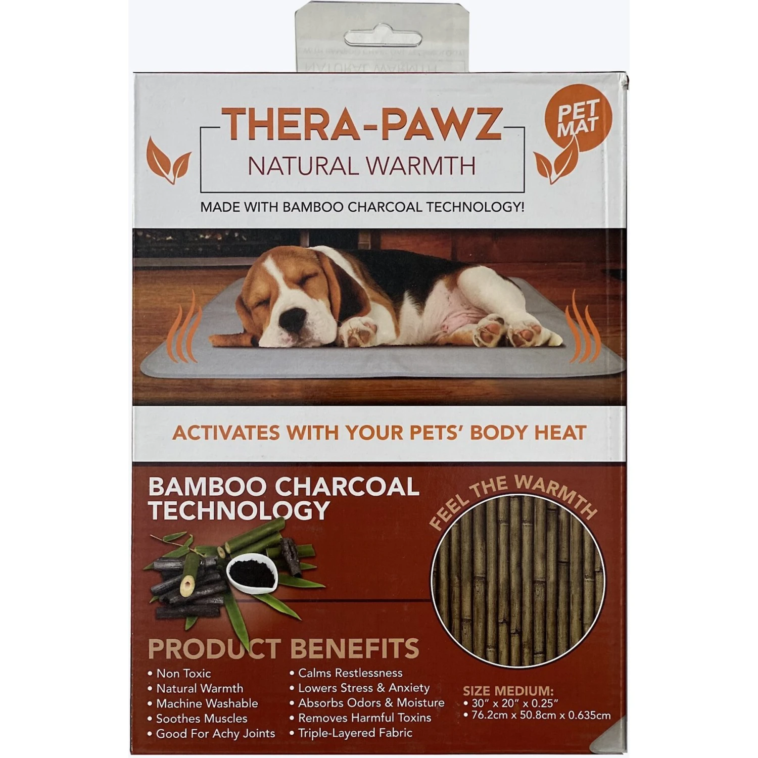 The Green Pet Shop Thera-Pawz Warming Dog & Cat Pad, Grey 4 The Green Pet Shop Thera-Pawz Warming Dog & Cat Pad, Grey - Image 2