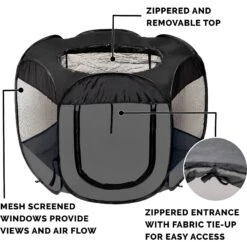 FurHaven Soft-sided Dog & Cat Playpen -Dog Supplies 198718 PT4. AC SS1800 V1618870079