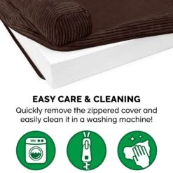 FurHaven Chaise Lounge Orthopedic Cat & Dog Bed With Removable Cover -Dog Supplies 198871 PT6. AC SS1800 V1585665779