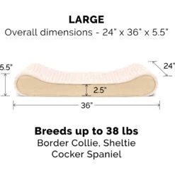 FurHaven Ultra Plush Luxe Lounger Memory Foam Dog Bed With Removable Cover 15 FurHaven Ultra Plush Luxe Lounger Memory Foam Dog Bed With Removable Cover -Dog Supplies 198898 PT4. AC SS1800 V1627007493