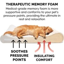 FurHaven Ultra Plush Luxe Lounger Memory Foam Dog Bed With Removable Cover 17 FurHaven Ultra Plush Luxe Lounger Memory Foam Dog Bed With Removable Cover -Dog Supplies 198898 PT6. AC SS1800 V1627005381