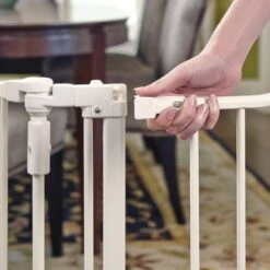 North States Deluxe Hardware Mount Dog Gate, White -Dog Supplies 200617 PT3. AC SS1800 V1633364082