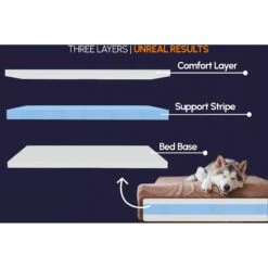 Big Barker 7" Sleek Orthopedic Pillow Dog Bed With Removable Cover -Dog Supplies 201653 PT4. AC SS1800 V1574697488