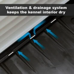 MidWest Ferplast Villa Dog Kennel With Folding Porch -Dog Supplies 202264 PT2. AC SS1800 V1580746086