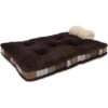 American Kennel Club AKC Blanket & Burlap Stripes Pillow Dog Bed