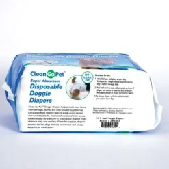 Clean Go Pet Super Absorbent Disposable Male & Female Dog Diapers -Dog Supplies 205021 pt2. AC SS1800 V1574698684