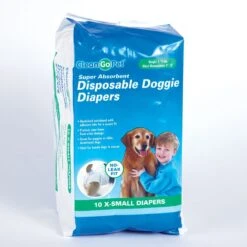 Clean Go Pet Super Absorbent Disposable Male & Female Dog Diapers -Dog Supplies 205021 pt3. AC SS1800 V1574698684