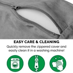 FurHaven Faux Sheepskin Snuggery Memory Top Cat & Dog Bed With Removable Cover -Dog Supplies 206661 PT7. AC SS1800 V1612504576