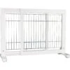 TRIXIE Wooden Freestanding Dog Gate, 43-in -Dog Supplies 207431 MAIN. AC SS1800 V1572269056