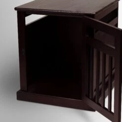 Casual Home Chappy Single Door Furniture Style Dog Crate & Wood Slats -Dog Supplies 209967 PT3. AC SS1800 V1618345910