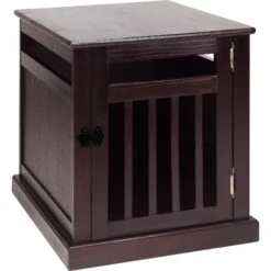 Casual Home Chappy Single Door Furniture Style Dog Crate & Wood Slats -Dog Supplies 209967 PT4. AC SS1800 V1618346215