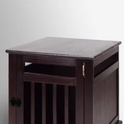 Casual Home Chappy Single Door Furniture Style Dog Crate & Wood Slats -Dog Supplies 209967 PT5. AC SS1800 V1618346506