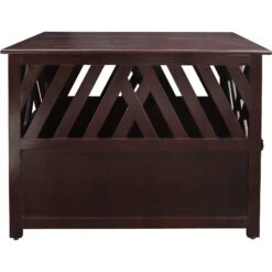 Casual Home Modern Lattice Single Door Furniture Style Dog Crate & End Table -Dog Supplies 209980 pt2. AC SS1800 V1573855095