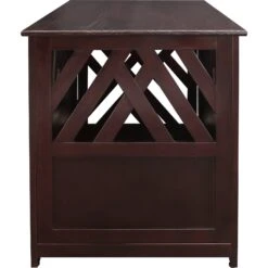 Casual Home Modern Lattice Single Door Furniture Style Dog Crate & End Table -Dog Supplies 209980 pt3. AC SS1800 V1573855106