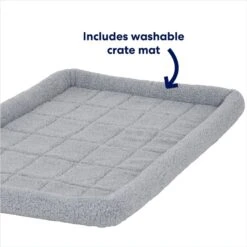 Frisco Fold & Carry Single Door Collapsible Wire Dog Crate & Mat Kit 15 Frisco Fold & Carry Single Door Collapsible Wire Dog Crate & Mat Kit -Dog Supplies 212620 PT5. AC SS1800 V1671718797