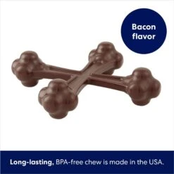 Frisco Bacon Flavor Tough Nylon Dog Chew Toy 10 Frisco Bacon Flavor Tough Nylon Dog Chew Toy -Dog Supplies 213430 PT2. AC SS1800 V1691783910
