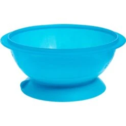 Frisco Plastic Suction Bowl, Blue