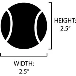 Buckle-Down Star Wars Death Star Squeaky Tennis Ball Dog Toy, 3-Pack -Dog Supplies 216344 PT3. AC SS1800 V1630449667