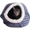 Armarkat Cuddle Cave Dog & Cat Bed, Blue Checkered -Dog Supplies 219068 MAIN. AC SS1800 V1603207901