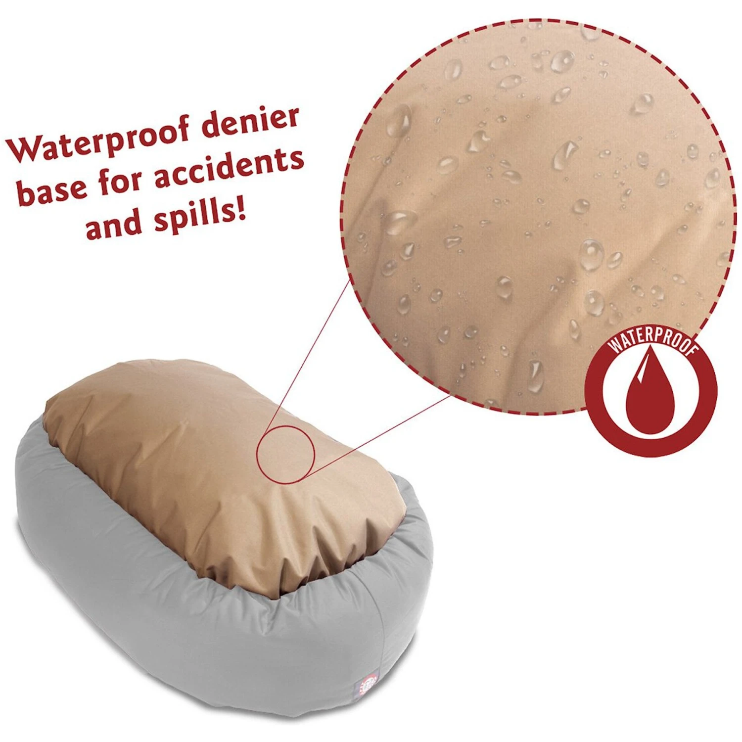 Majestic Pet Aruba Sherpa Bagel Bolster Cat & Dog Bed 5 Majestic Pet Aruba Sherpa Bagel Bolster Cat & Dog Bed - Image 3