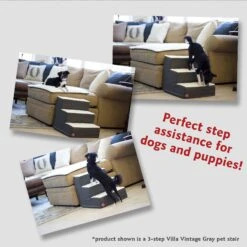 Majestic Pet Anderson Check Cat & Dog Stairs -Dog Supplies 220033 pt4. AC SS1800 V1581430984