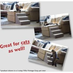 Majestic Pet Anderson Check Cat & Dog Stairs -Dog Supplies 220033 pt5. AC SS1800 V1581431006