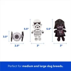STAR WARS DEATH STAR Hide & Seek Puzzle Plush Squeaky Dog Toy -Dog Supplies 220665 PT2. AC SS1800 V1698957512