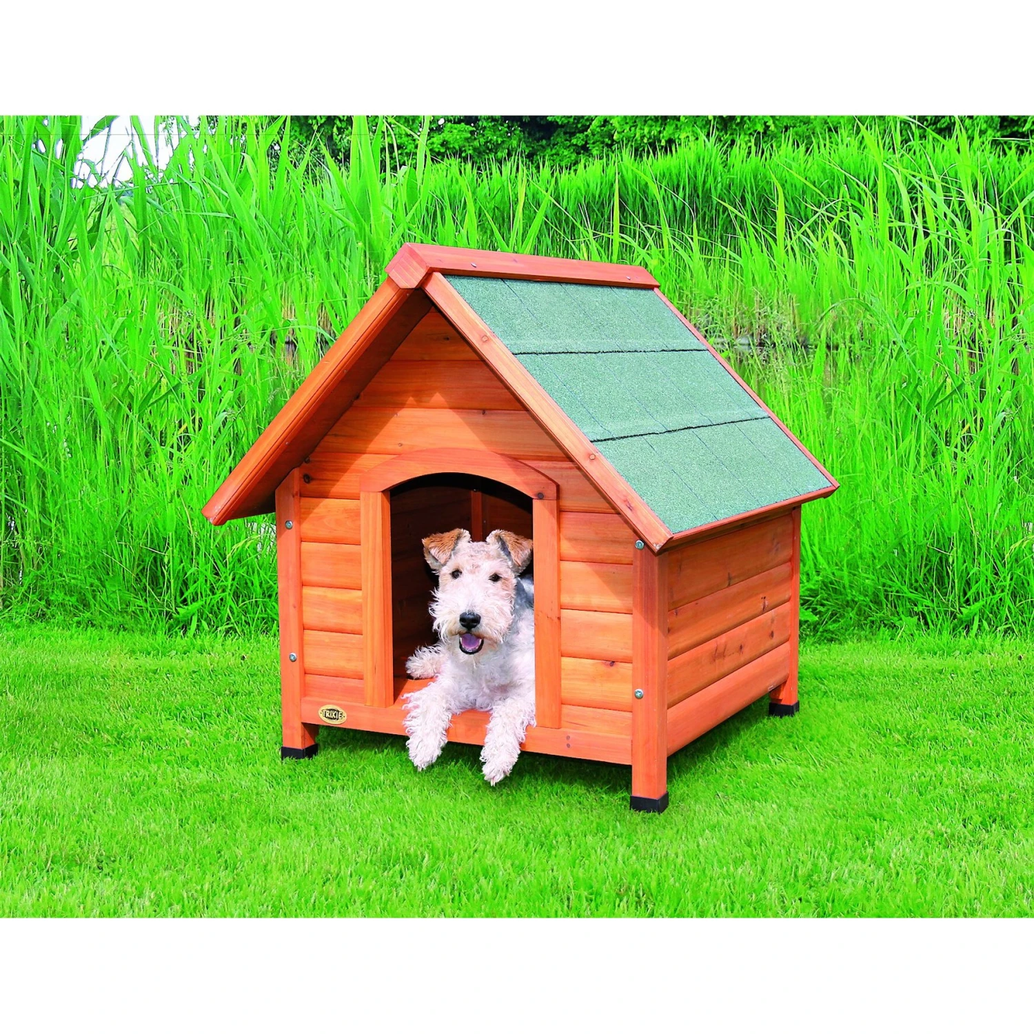 TRIXIE Log Cabin Dog House 3 TRIXIE Log Cabin Dog House