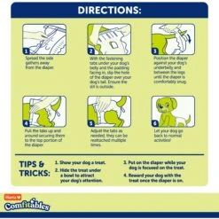 Hartz Disposable Male & Female Dog Diapers -Dog Supplies 222802 PT6. AC SS1800 V1649894193