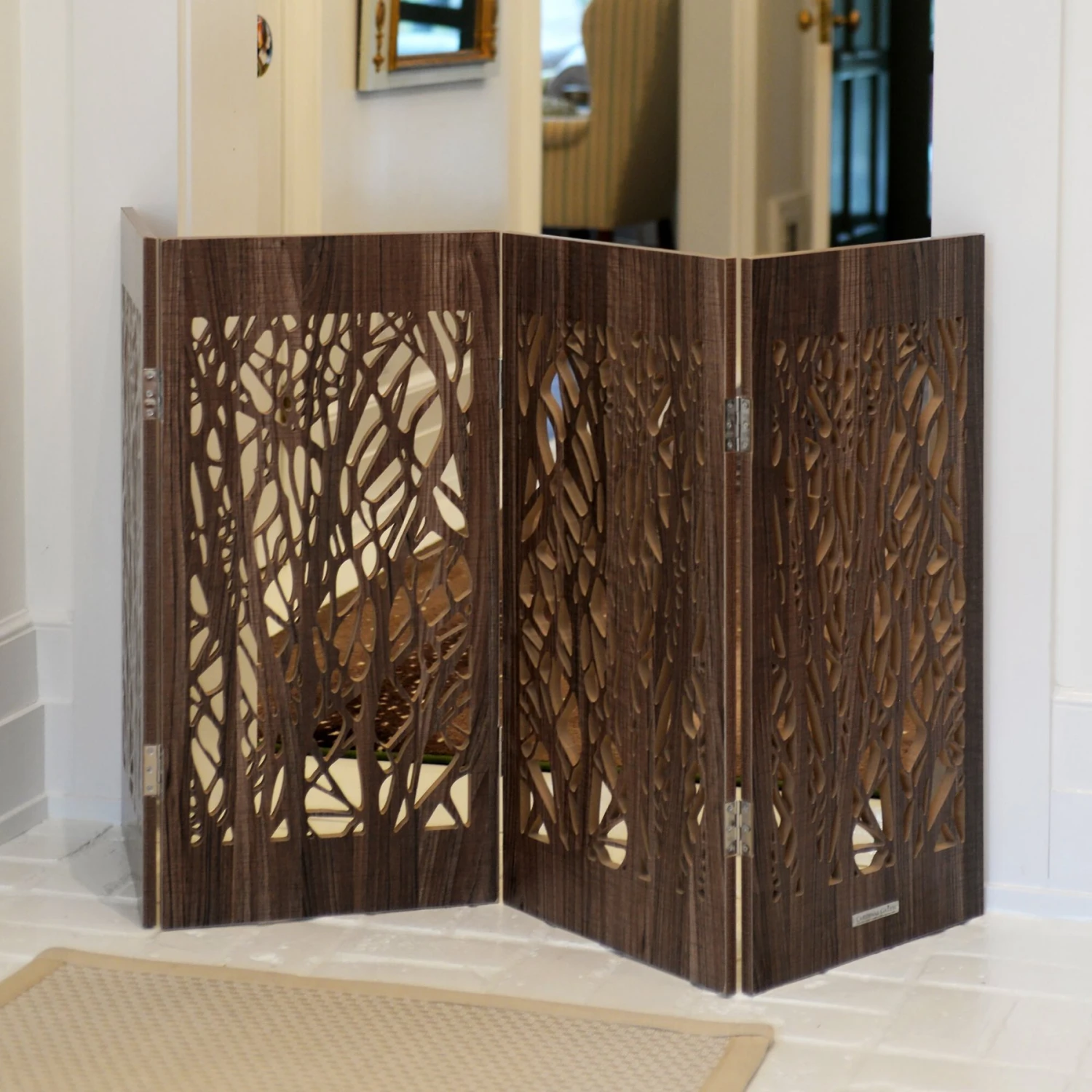 Cardinal Gates Decorative Freestanding Dog Gate 3 Cardinal Gates Decorative Freestanding Dog Gate