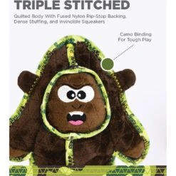 Outward Hound Xtreme Seamz Gorilla Squeaky Plush Dog Toy -Dog Supplies 226730 PT2. AC SS1800 V1636519916