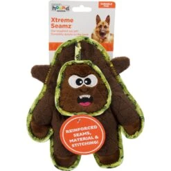 Outward Hound Xtreme Seamz Gorilla Squeaky Plush Dog Toy -Dog Supplies 226730 PT8. AC SS1800 V1636517570