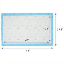 Frisco Premium Giant Printed Dog Training & Potty Pads, 27.5 X 44-in, Unscented -Dog Supplies 227472 PT2. AC SS1800 V1674664873